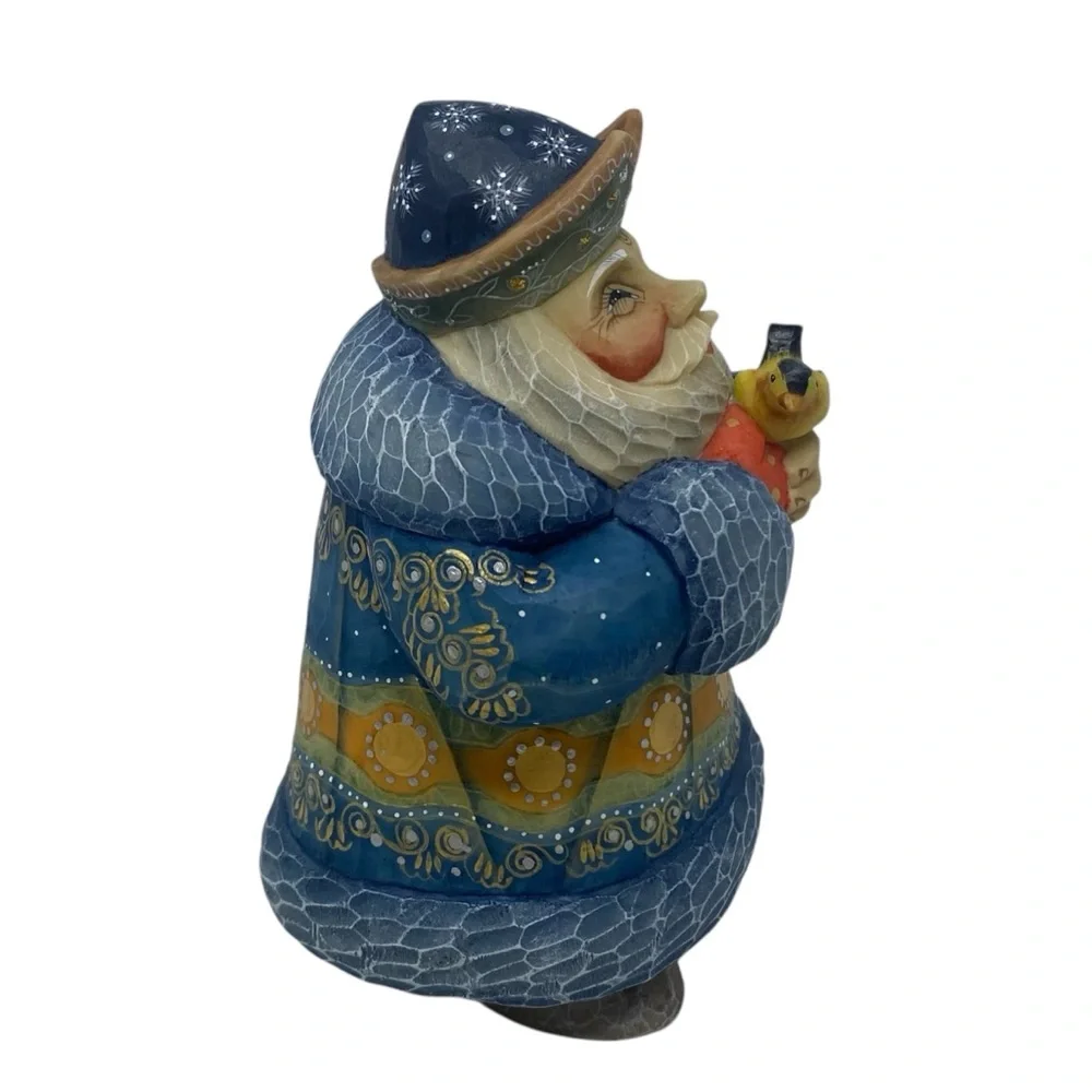 G. DeBrekht 2004 Winter Serenade Santa Bird Lovers Series #51803 Figure 442/1200